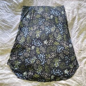 J. Jill XL A-Line Floral Skirt